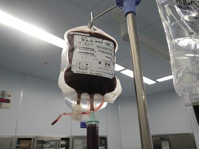 自己血輸血中